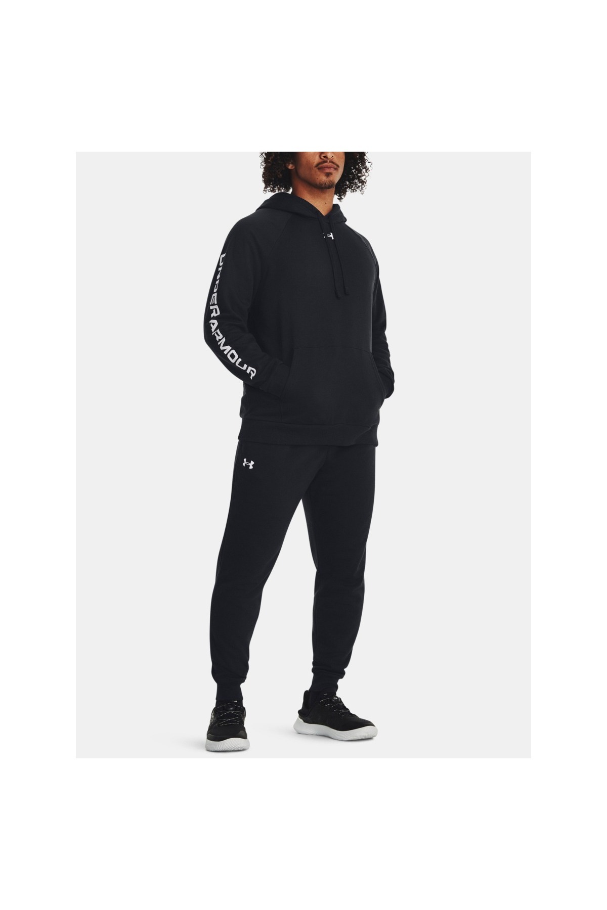 1_org_zoom لباس ورزشی Under Armour آندر آرمور مردانه UA Rival Fleece 1379768-025 اورجینال - تصویر 1