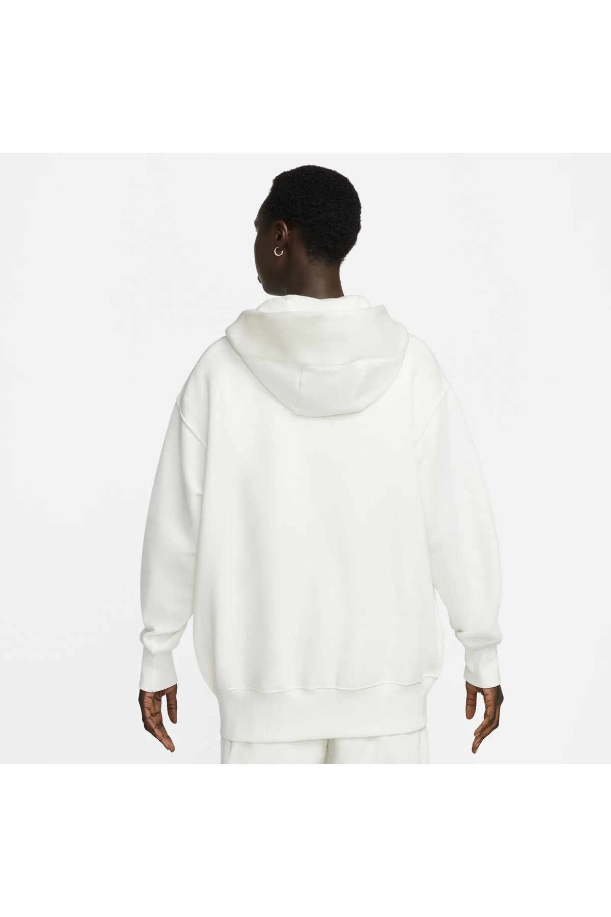 Nike Sportswear Phoenix Fleece Oversized Full-Zip Hoodie Kadın Sweatshirt DQ5758-611 görsel 5