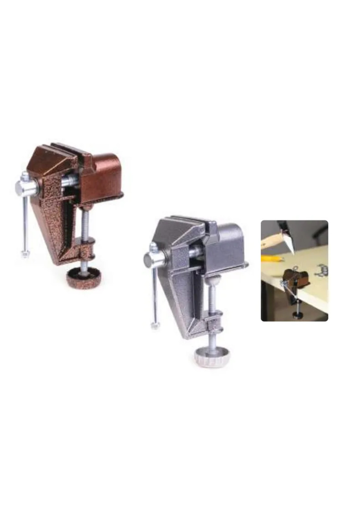 YNT Alüminyum Masa / Tezgah Mengene 60 Mm