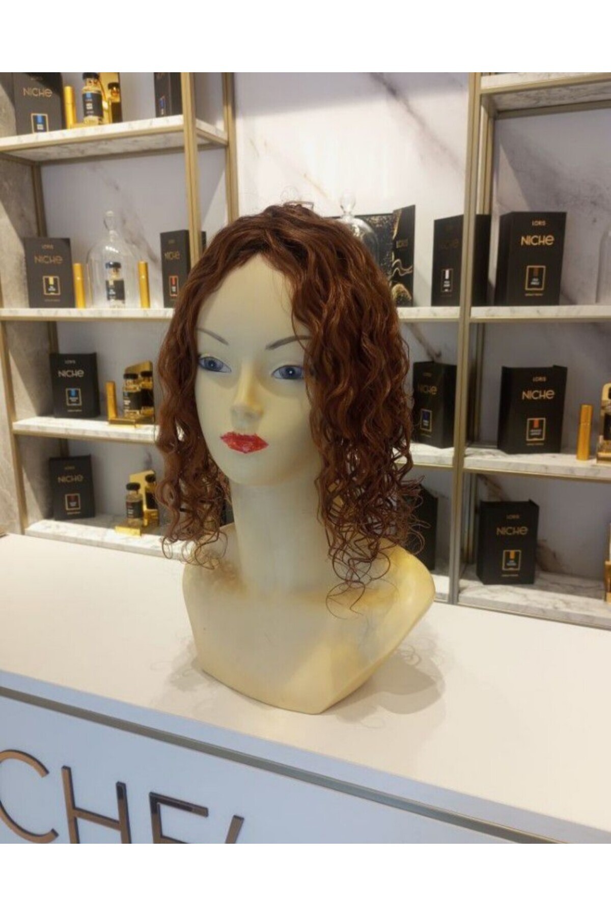 Gerçek Efsane Kendinden dalgalı bal köpüğü tepelik gerçek saç