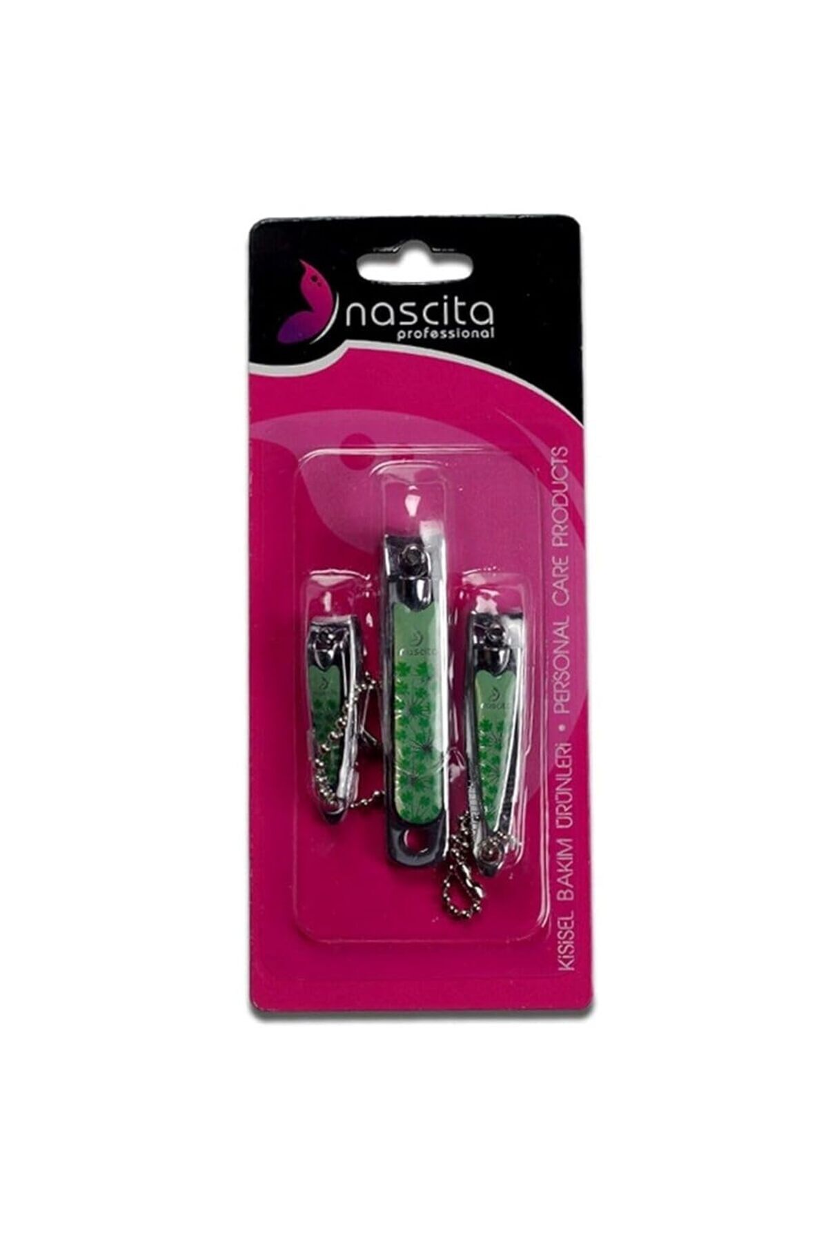 Genel Markalar Desenli El Tırnak Makası Seti 3'Lü