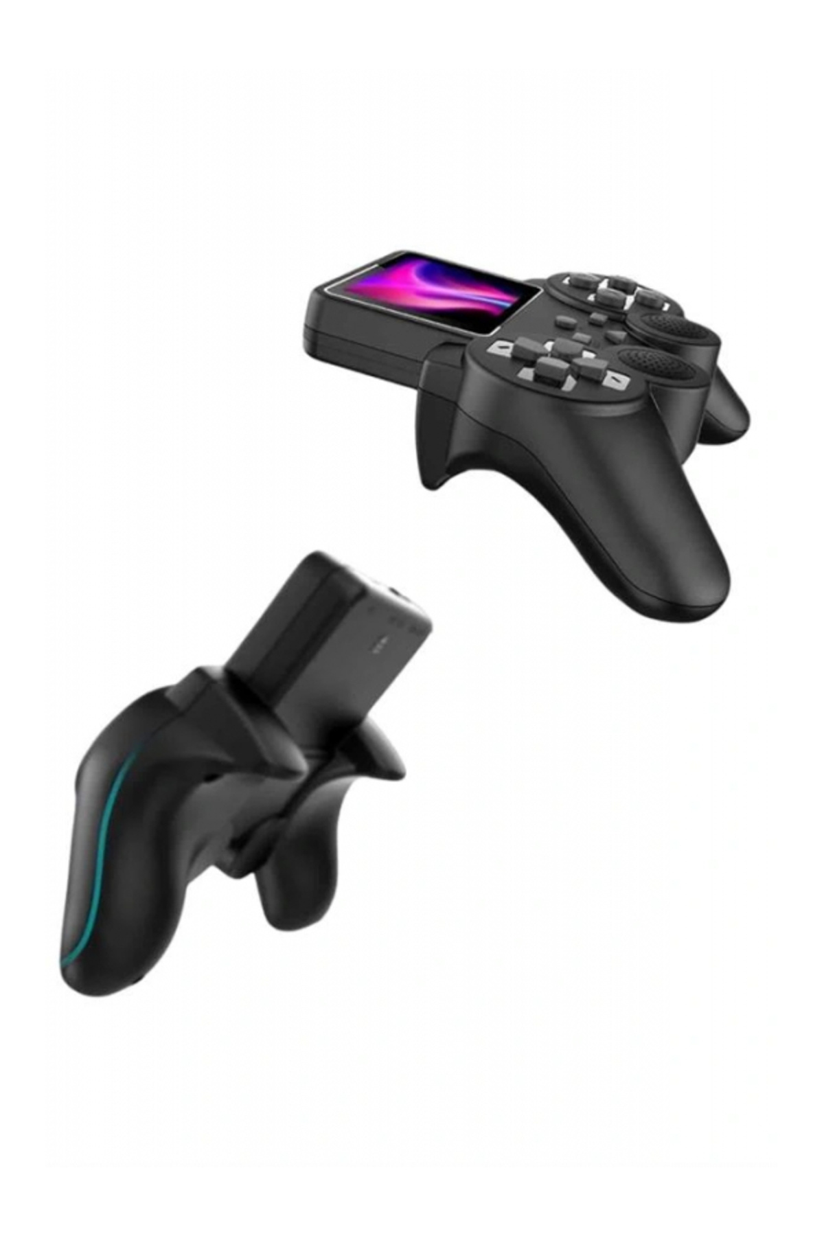 SELFBUYSELL 2.4 İnç Ekran 520 Oyunlu Retro Temalı Kablosuz Oyun Kolu El Atarisi