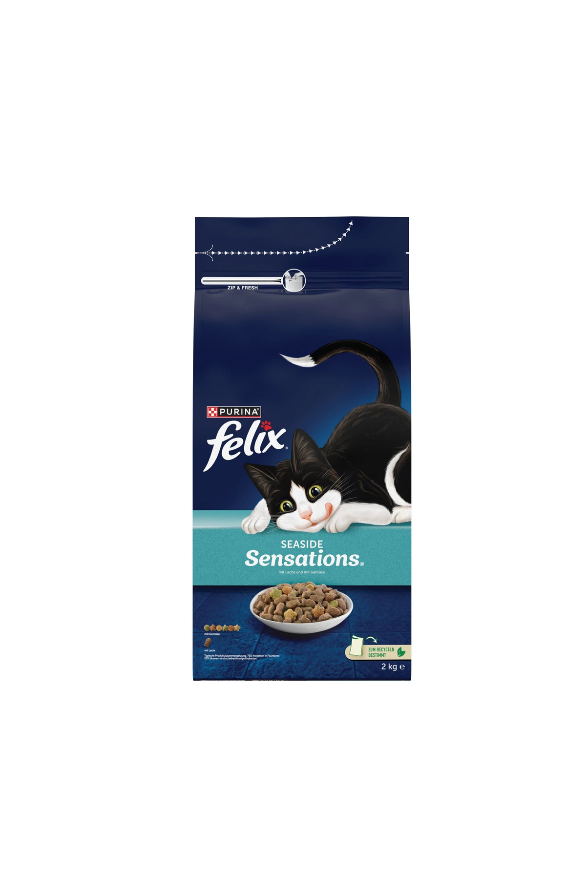 FELIX Sensations Somonlu Kedi Maması 2 Kg