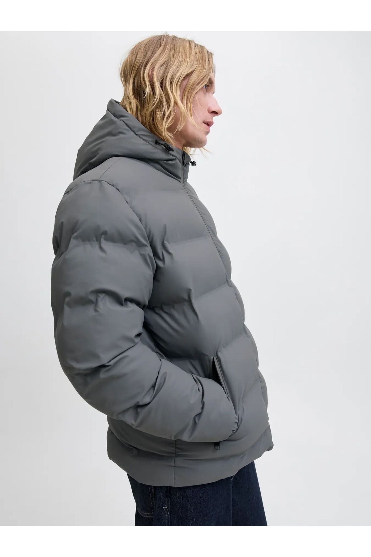 کاپشن مردانه راسته آستین استاندارد | جک اند جونز Jack & Jones 12279239 - تصویر 7