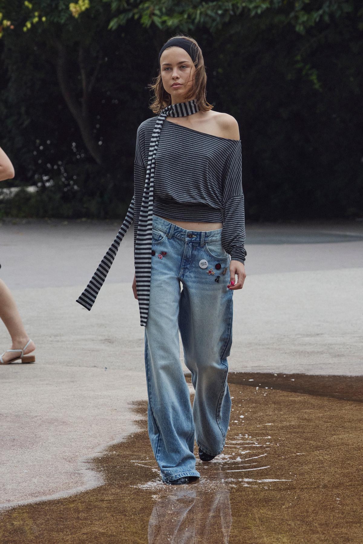 Denim boyfriend fit