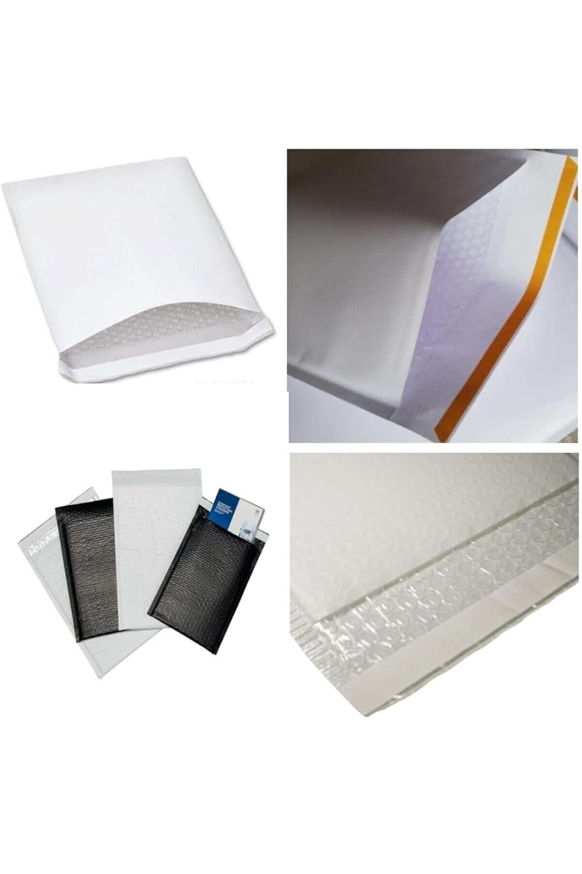 Hype Store tify Perul Kaplamalı Balonlu Patpat Torba Bantlı 24x32 5 (50 ADET) Baloncuklu Torba