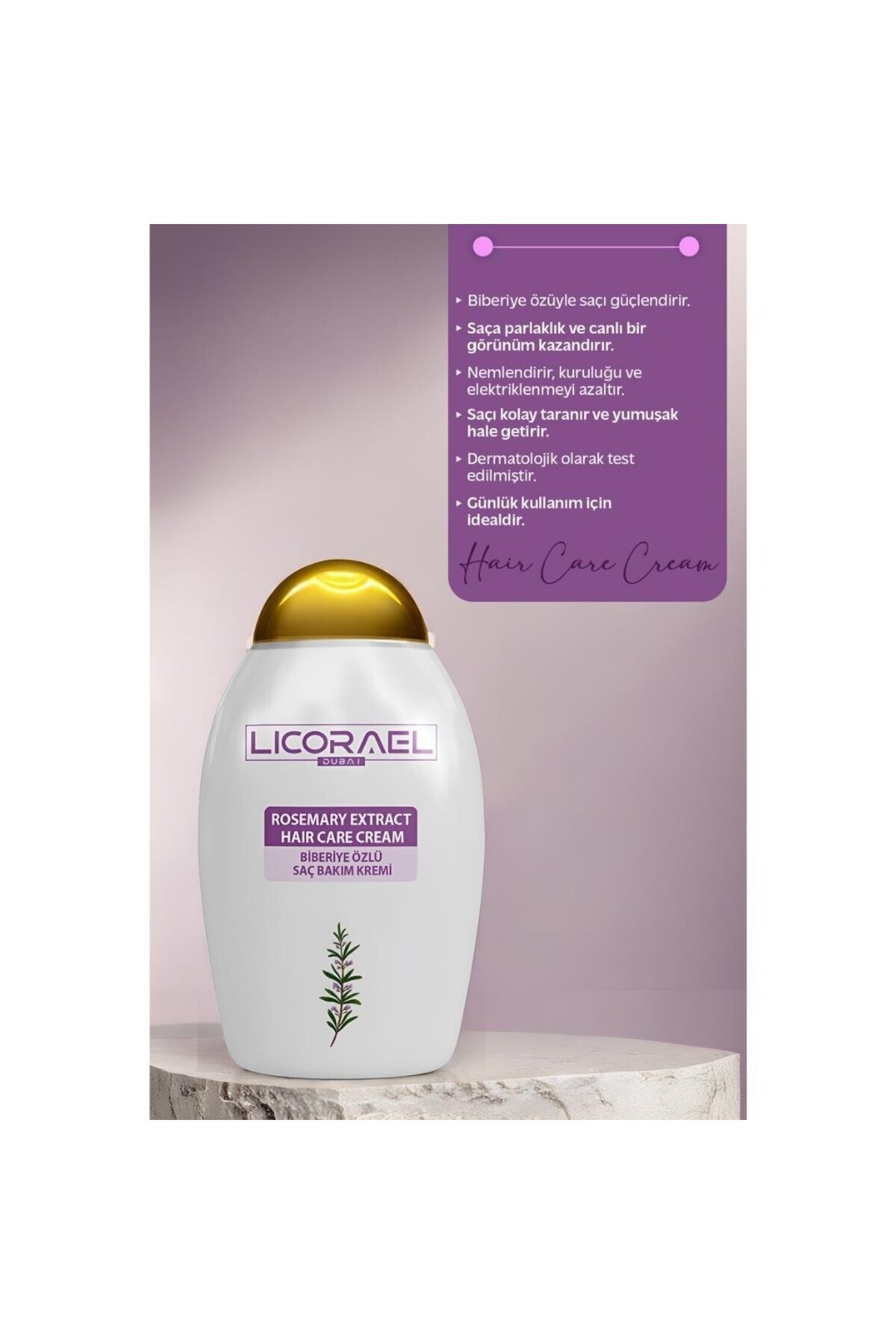 Saç Kremi 200ml. Biberiye