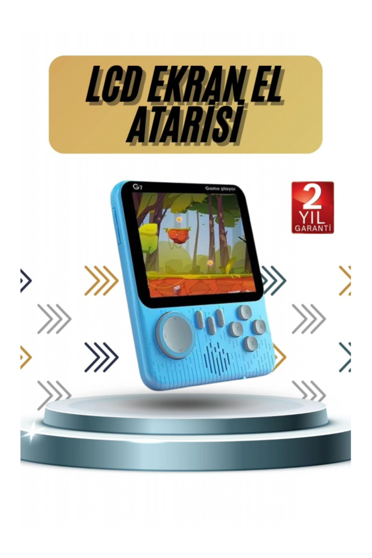 SELFBUYSELL 3.5 İnç Mini Atari Taşınabilir Oyun Konsolu 666 Adet Retro Oyun