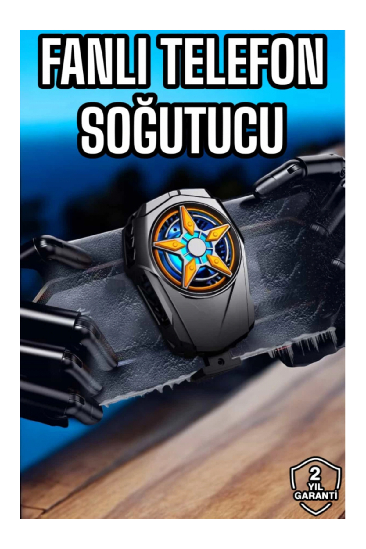 SELFBUYSELL Fanlı Radyatör Soğutucu Telefon Soğutucu Tüm Telefonlara Uyumlu