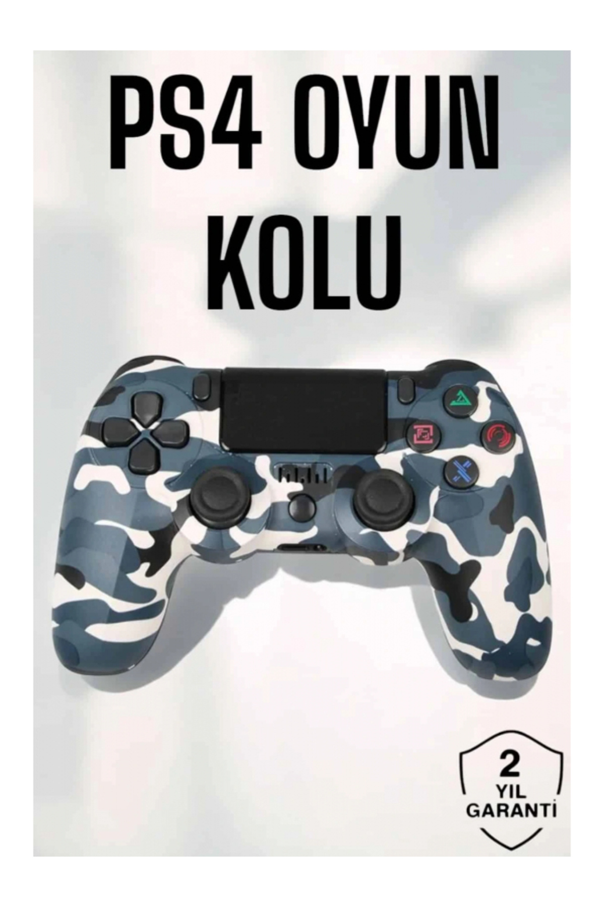 SELFBUYSELL Ps4 Oyun Kolu Kamuflaj Desenli Joystick