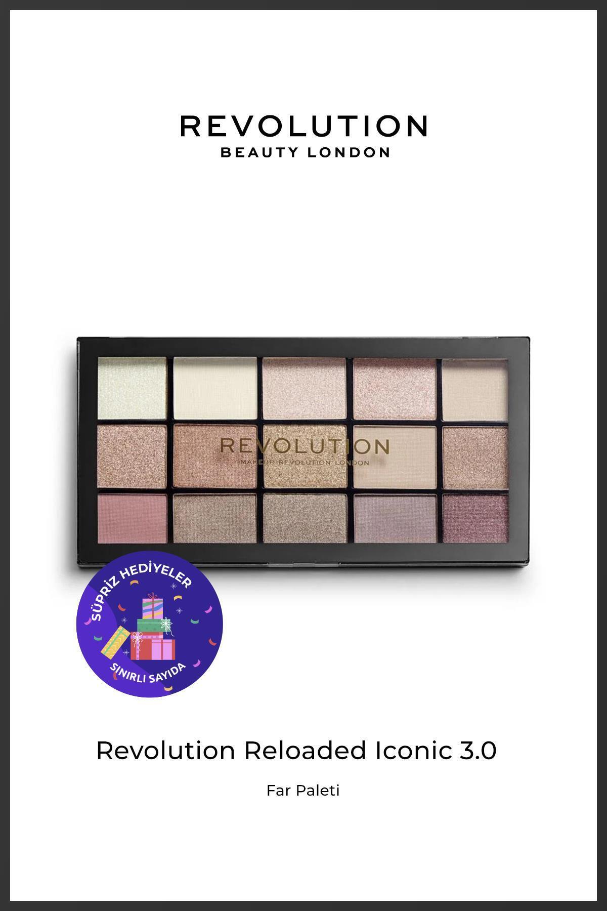 I HEART REVOLUTION Reloaded Iconic 3.0 15'li Mat Ve Işıltılı Far Paleti