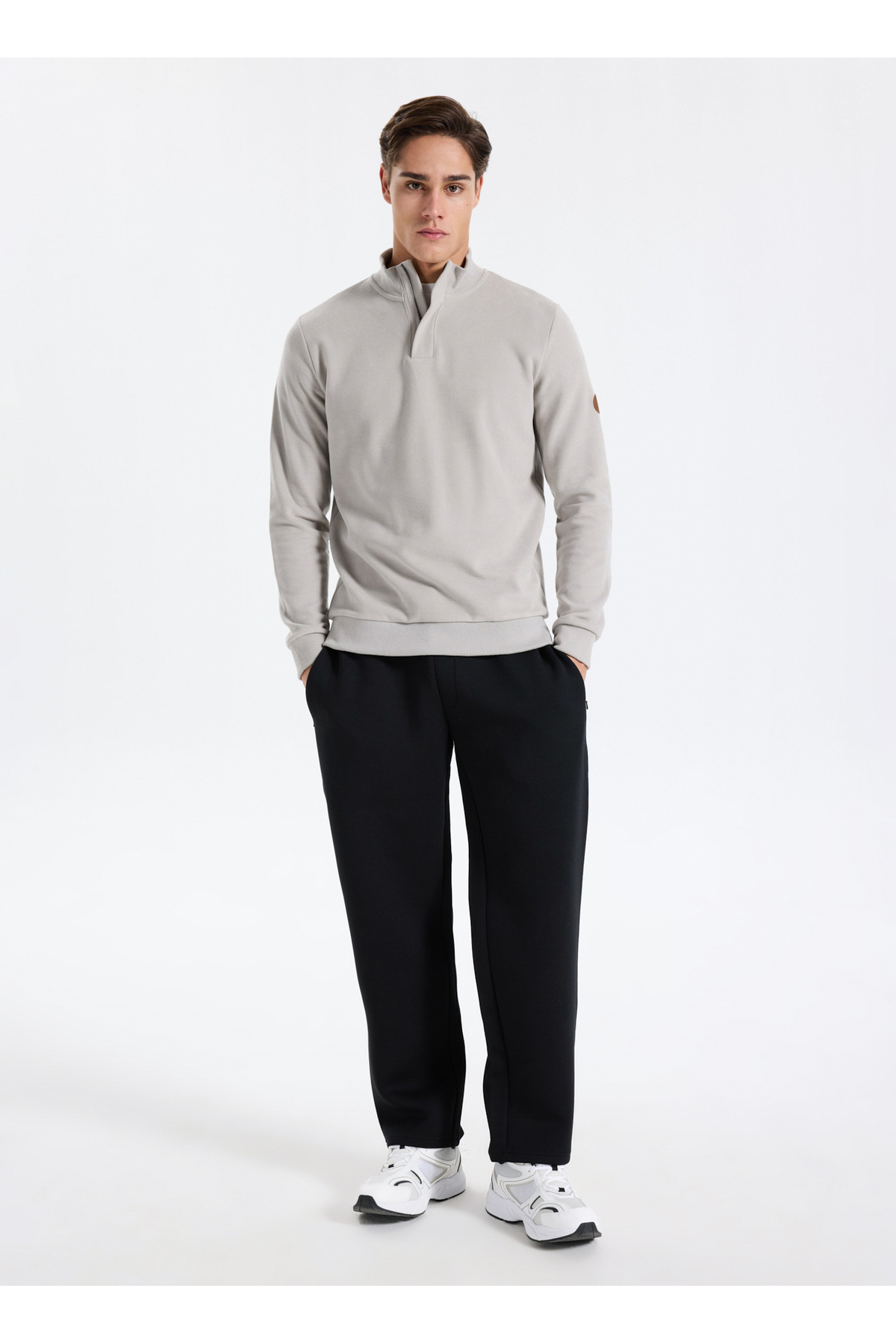 سویشرت مردانه راسته آستین بلند | لی کوپر Lee Cooper 5003310910 - تصویر 2