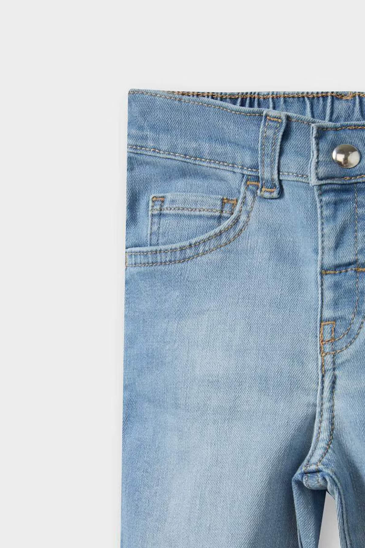 Defacto Straıght Fıt Jean Pantolon Kız Bebek E9518A525AU fotoğrafı 2 (önizleme)