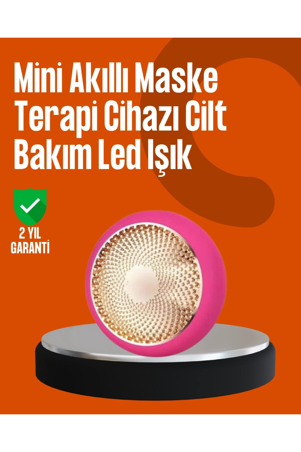 shopwave UFO Mini LED Işık Terapili ve Termoterapili Cilt Bakım Cihazı