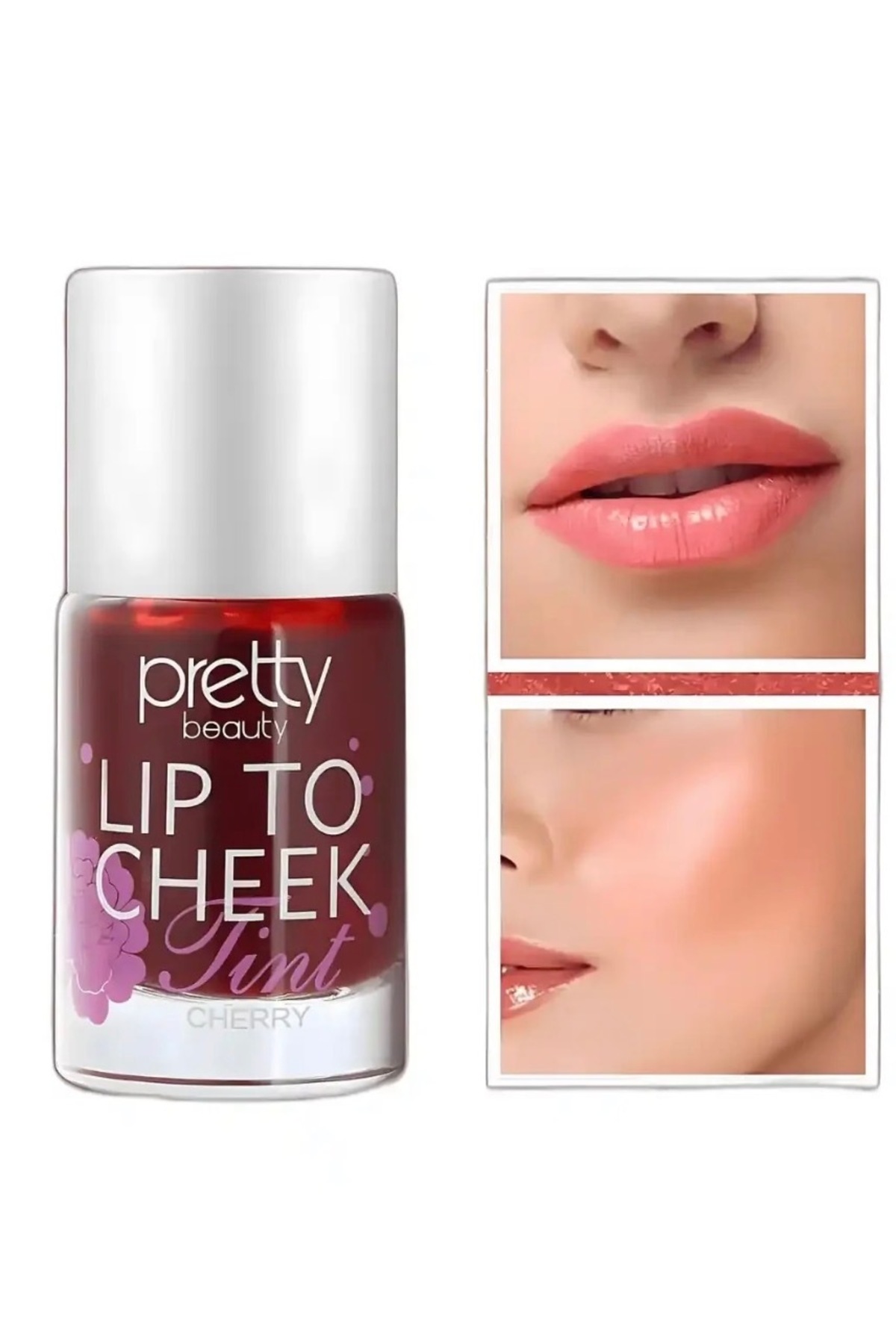 Pretty Lip to cheek tint Yanak ve dudak renklendirici cherry