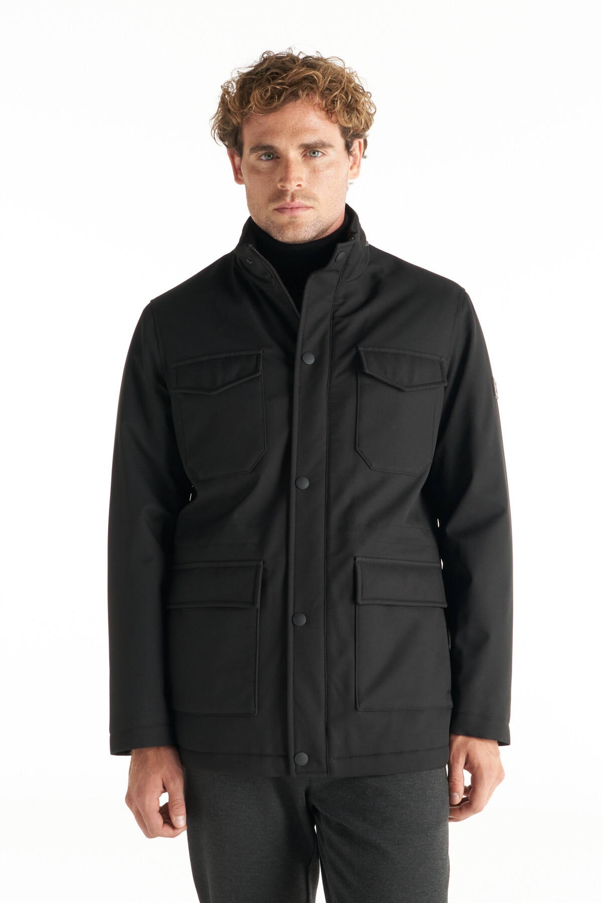 پالتو مردانه راسته آستین استاندارد | Ted Baker TBFW25MOTW026 - تصویر 2