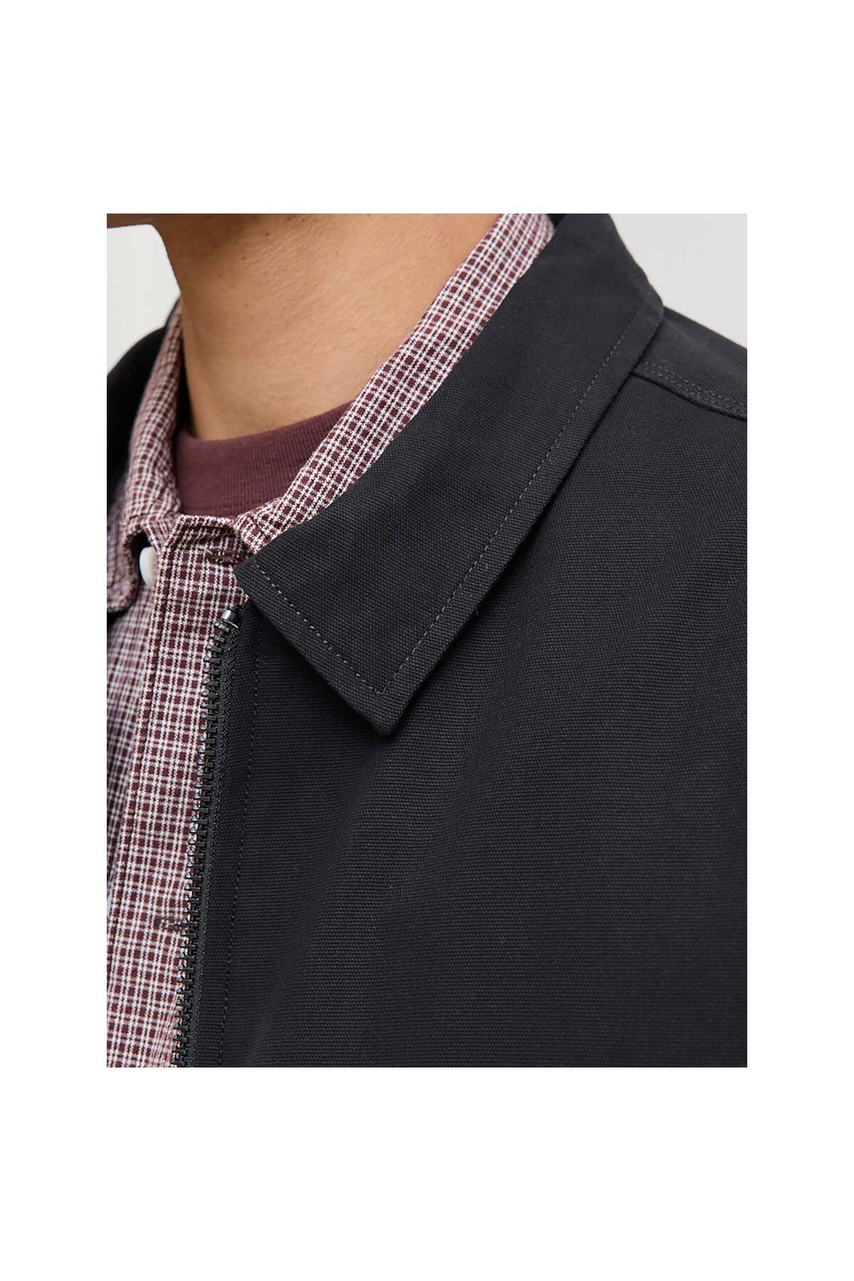 ژاکت اسپورت مردانه راسته آستین بلند | جک اند جونز Jack & Jones 12278797-B - تصویر 6