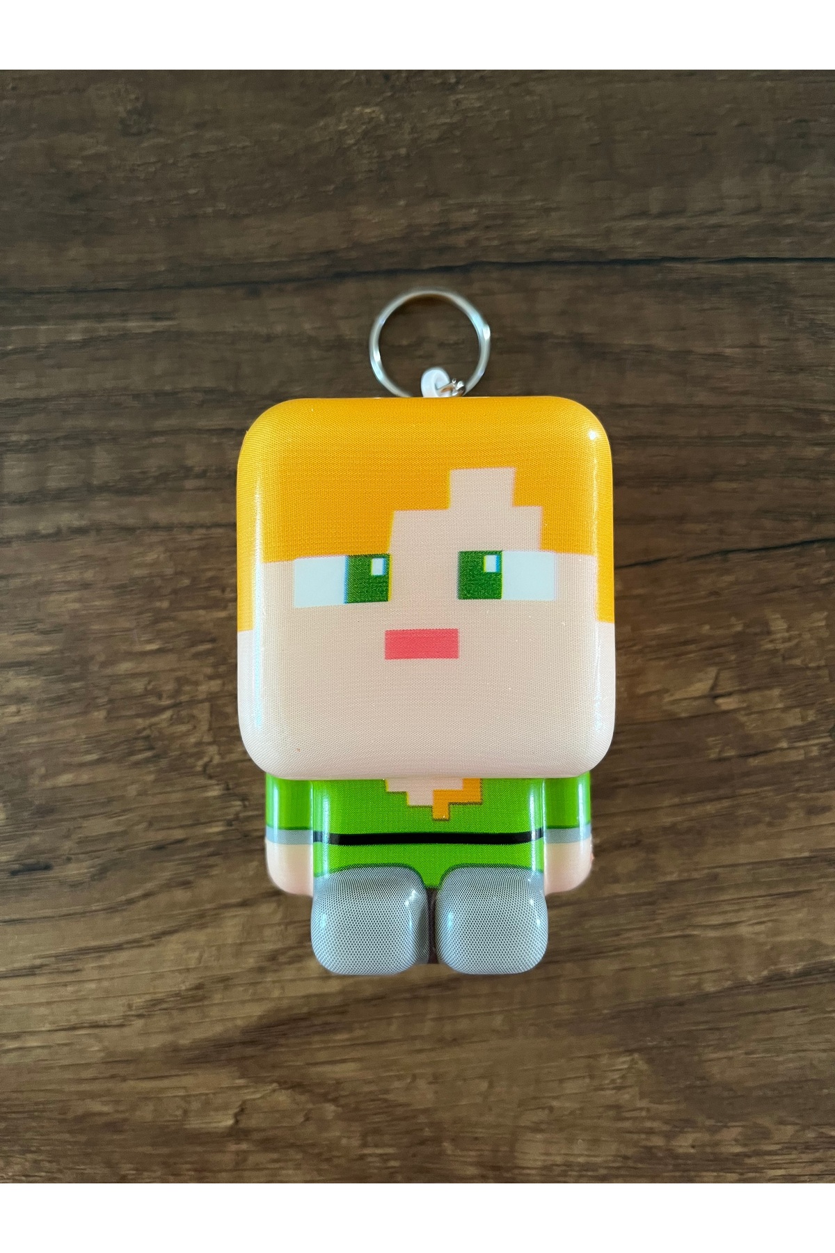 gülümse gel 1 Adet Enderman Alex Steve Elmas Zombi Örümcek Green
