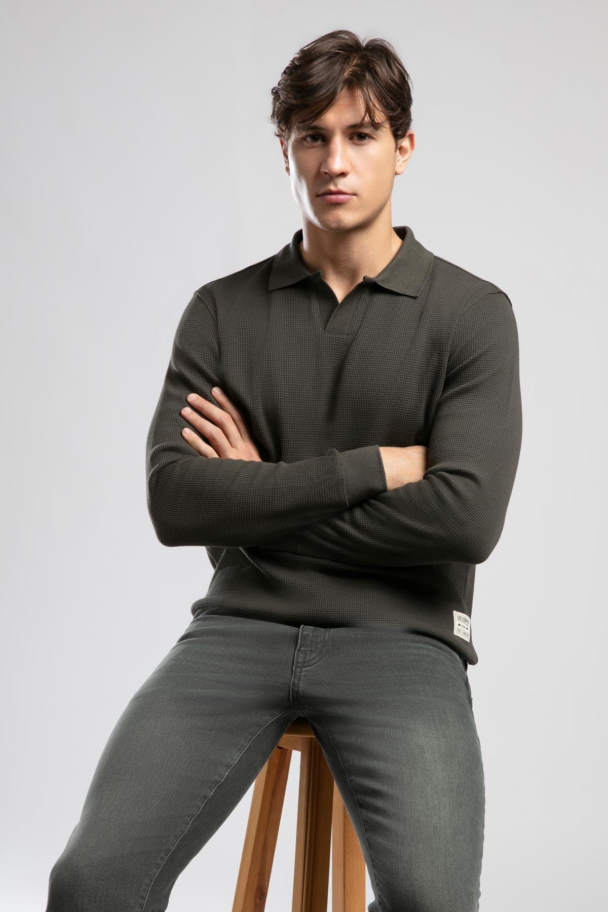 شلوار جین مردانه راسته فاق نرمال | لی کوپر Lee Cooper 261 LCM 121064 - تصویر 5