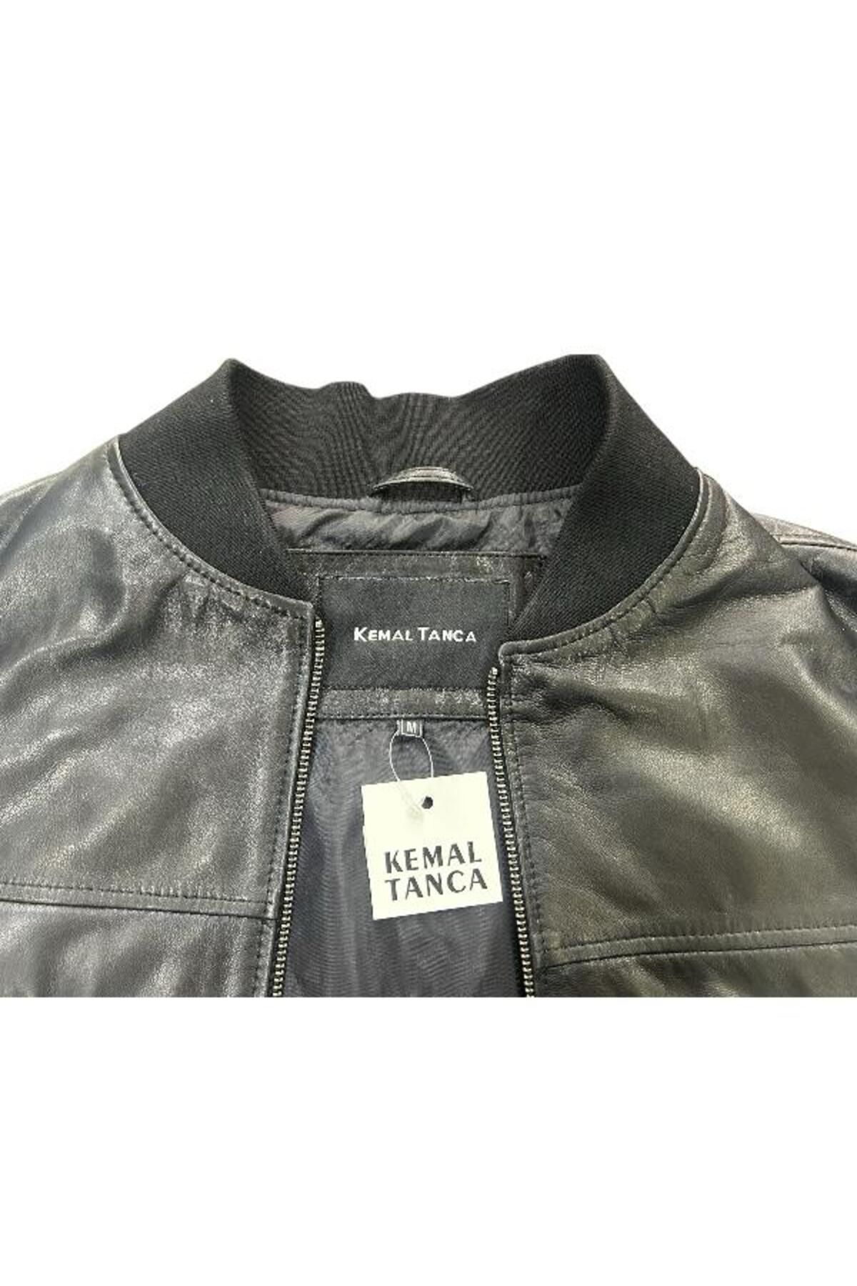 Kemal Tanca  415 1042 ERKEK HAKİKİ DERİ MONT - Görsel 4