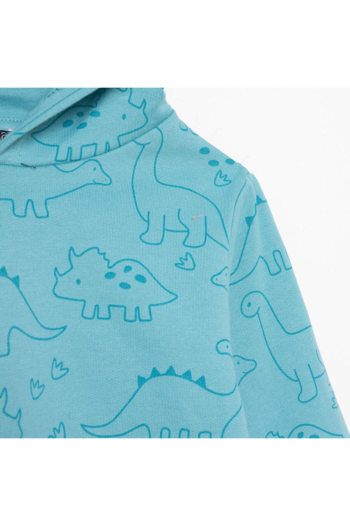 ebebek Hello Baby HelloBaby Erkek Bebek Kapüşonlu Sweatshirt Şardonlu İki İplik Kapüşonlu Yaka Uzun Kol fotoğrafı 3 (önizleme)