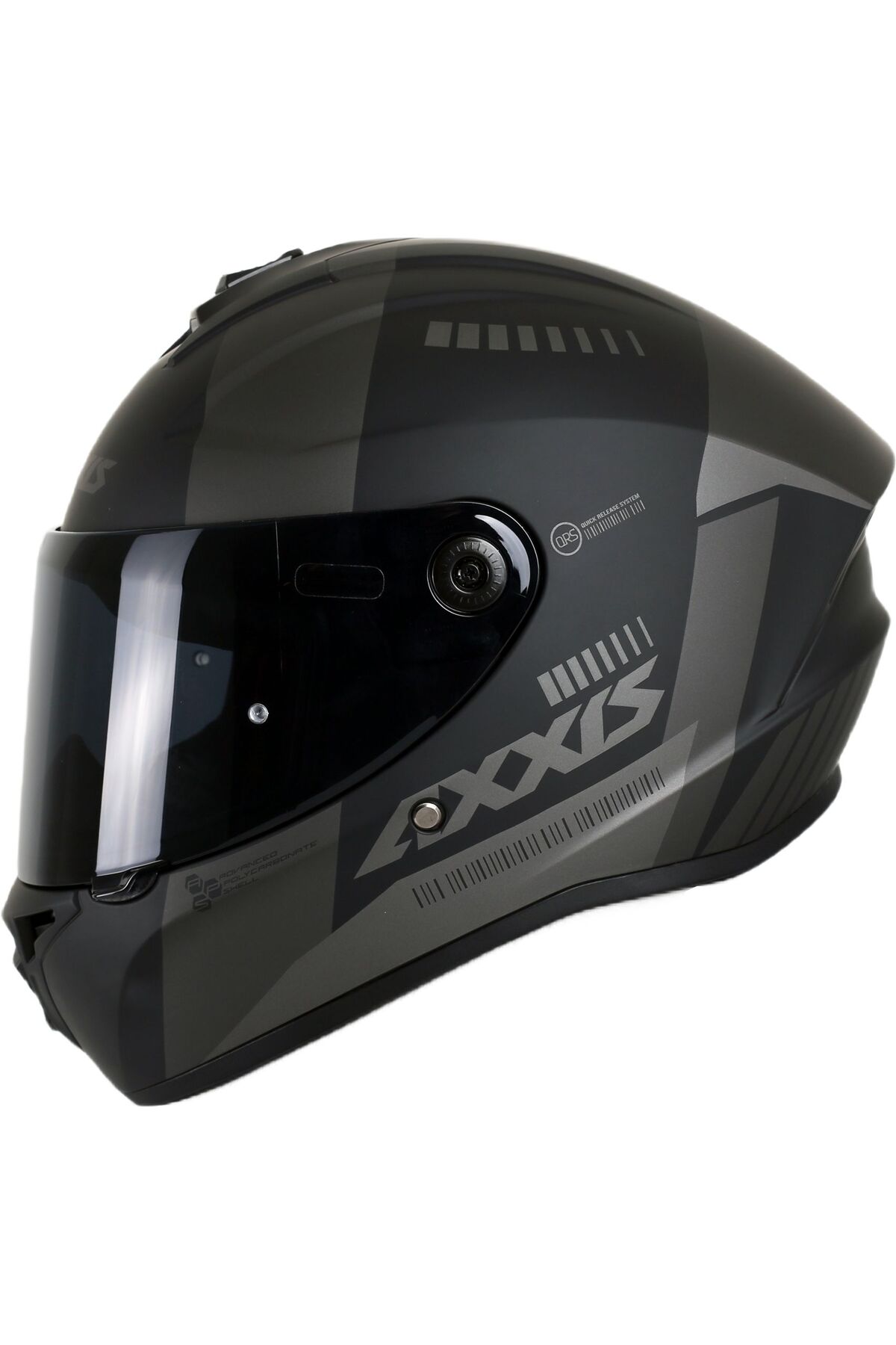 Axxis Draken S MP4 / Mat Siyah Full Face Motosiklet Kaskı Siyah