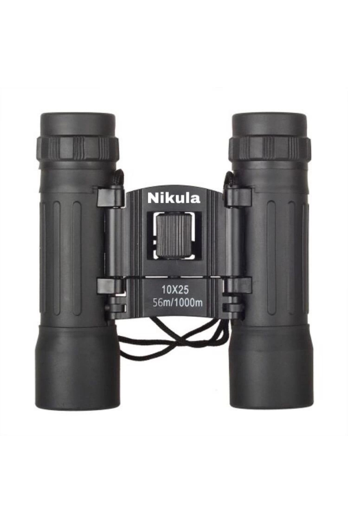 YNT İthalat 10x25 Av Dürbünü 56m/1000m Kauçuk Kaplama Siyah