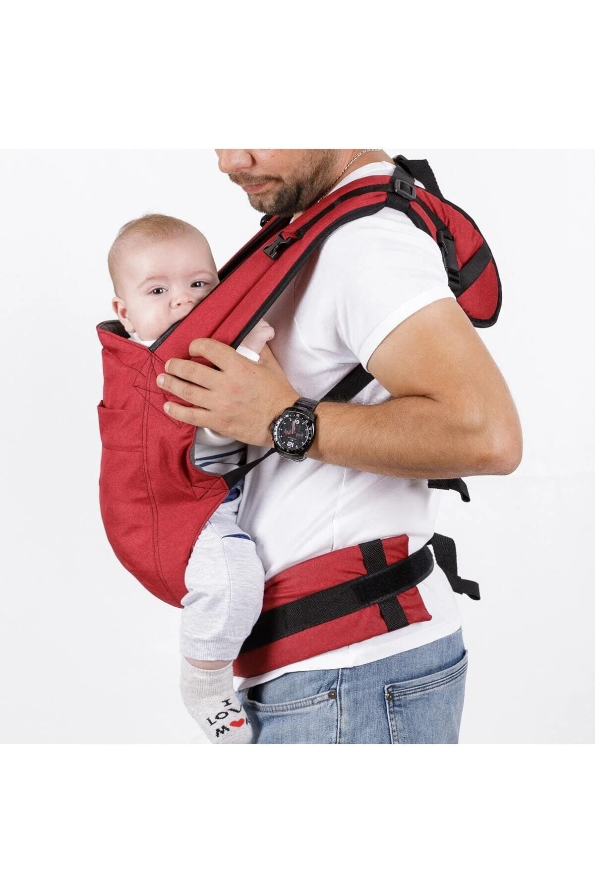 AHFAM Bebek Kanguru Kademeli Ayarlanabilir Anakucağı fotoğrafı 6 (önizleme)