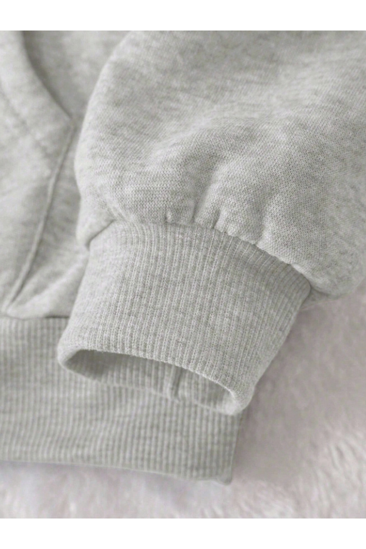 COHERENT  Unisex Erkek/Kadın Renkli MATCHAG Özel Baskılı Pamuklu Oversize Kapüşonlu Sweatshirt - Görsel 3