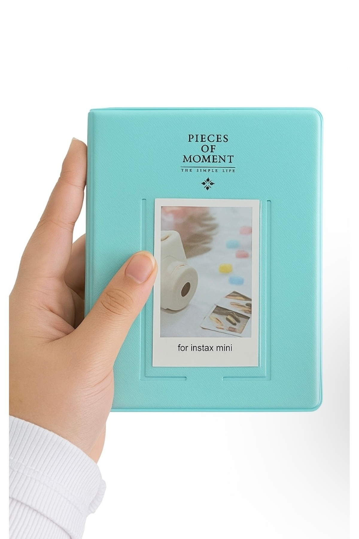 fotobaskıcım İnstax Mini 65 Fotoğraf Kapasiteli Mavi Albüm