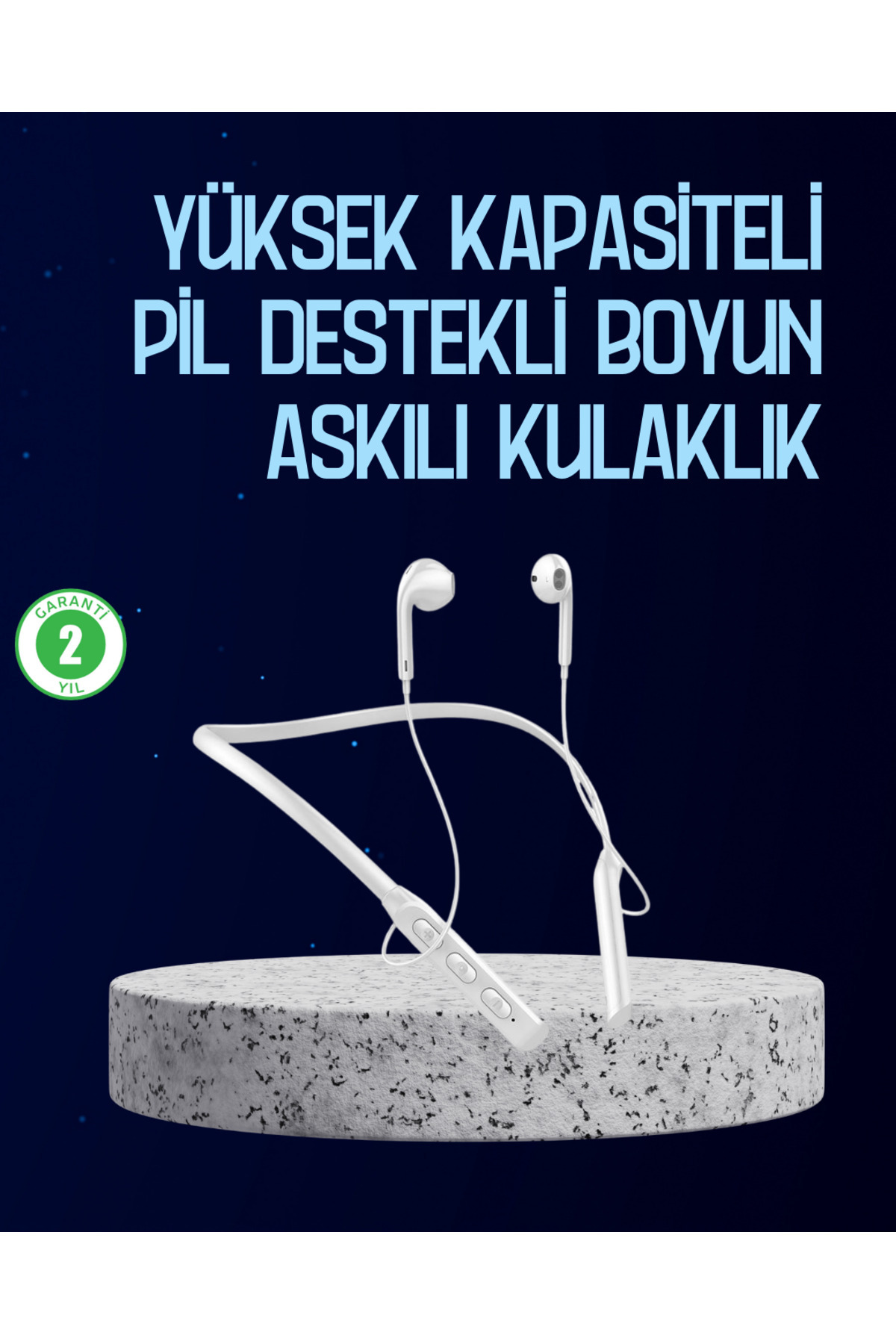 LTG Nova Usb Şarjlı Uzun Ömürlü Boyun Askılı Bluetooth Kulaklık