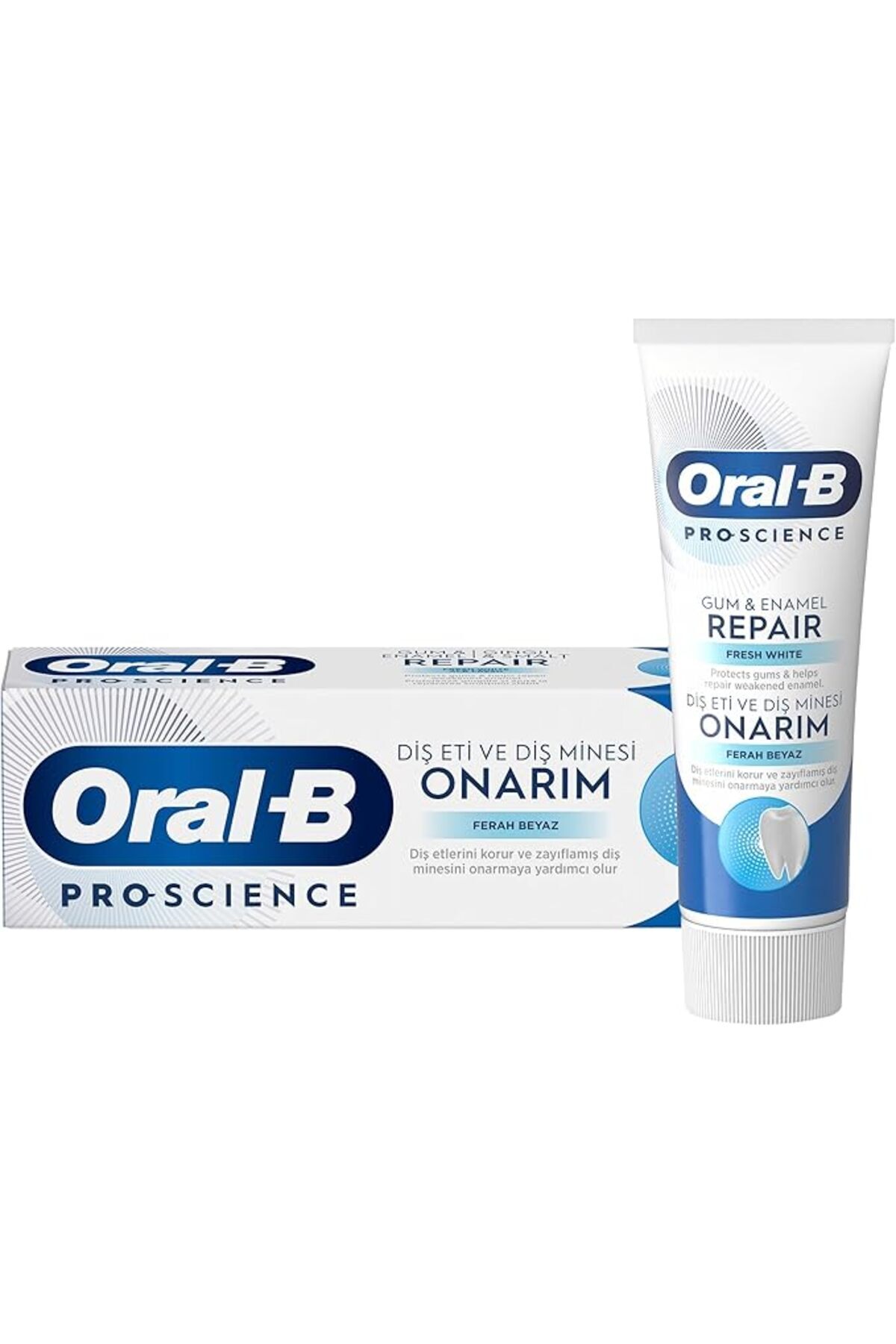 Oral-B Diş Macunu Diş Eti ve Diş Minesi Onarım Ekstra Ferahlık 75 ml