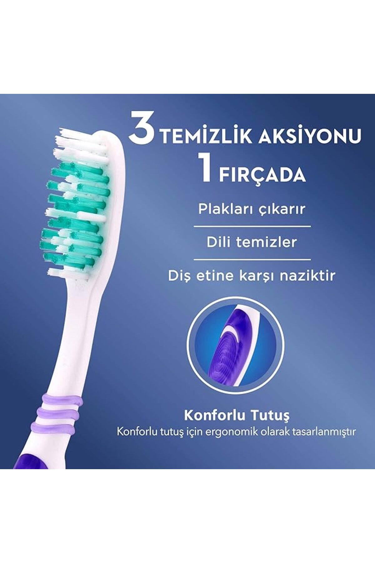 Oral-B 1-2-3 Cavity Defense Diş Fırçası Orta