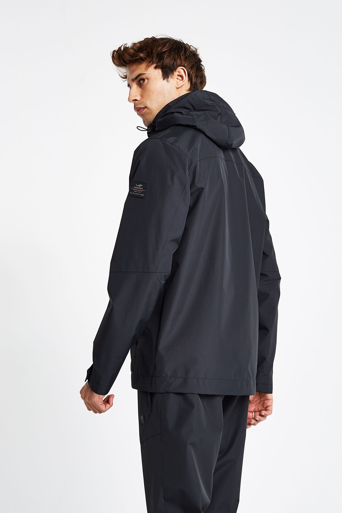 Erkek Outdoor Su Geçirmez Kaban 25K-1057 — مشکی 25KTEO001057 — تصویر 2 از 5