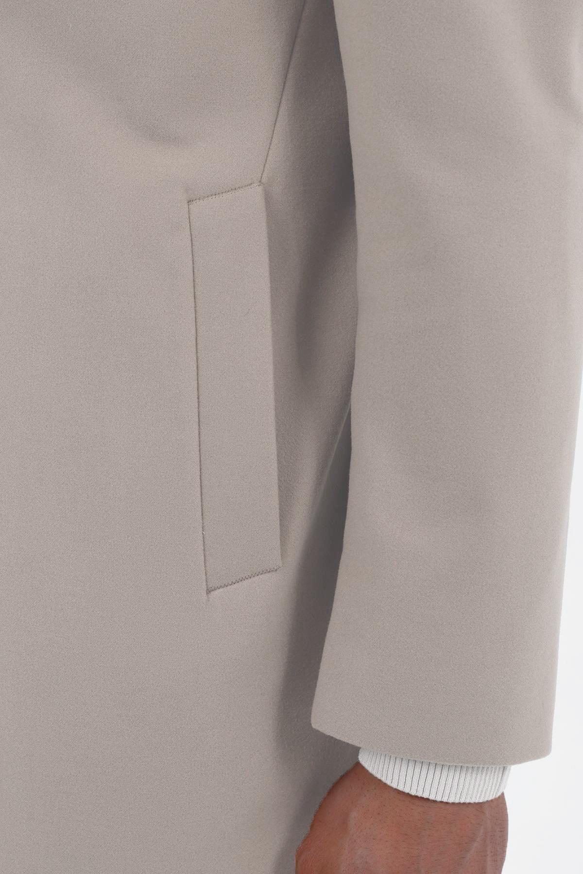 Uki  KREM Hakim Yaka,5 Düğme,Tam Astar,Yan Cep,Tek Yırtmaç,Vatkasız - Görsel 3