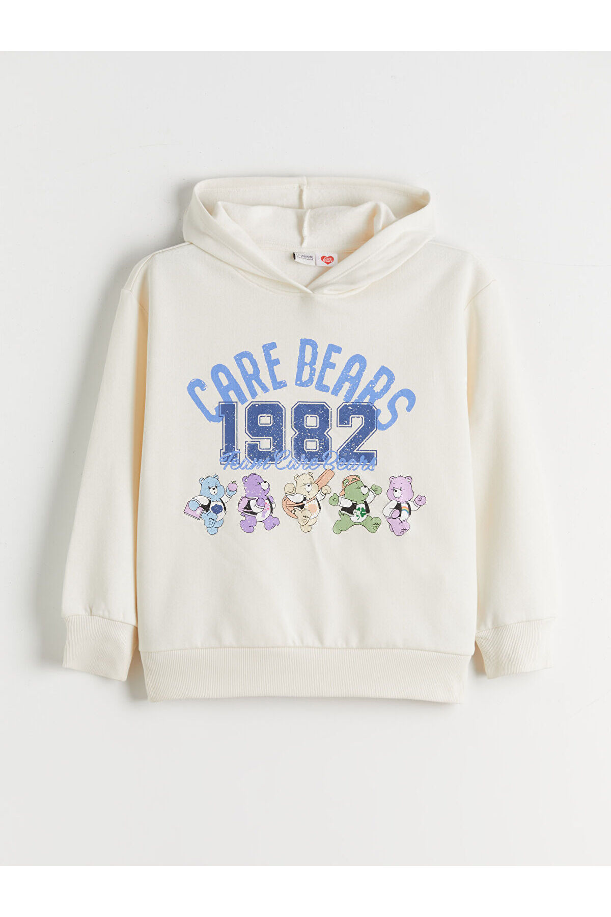 LC Waikiki Freezen Store'dan I Kapüşonlu Care Bears Baskılı Kız Çocuk Sweatshirt fotoğrafı 2 (önizleme)
