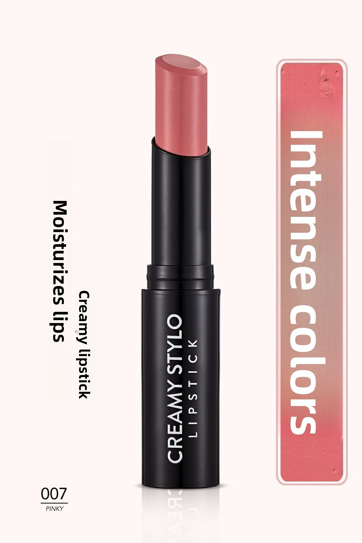 Flormar Semi Glossy Stick Lipstick (Pastel Pink) - Creamy Stylo Lipstick - 007 Pinky -8682536013673