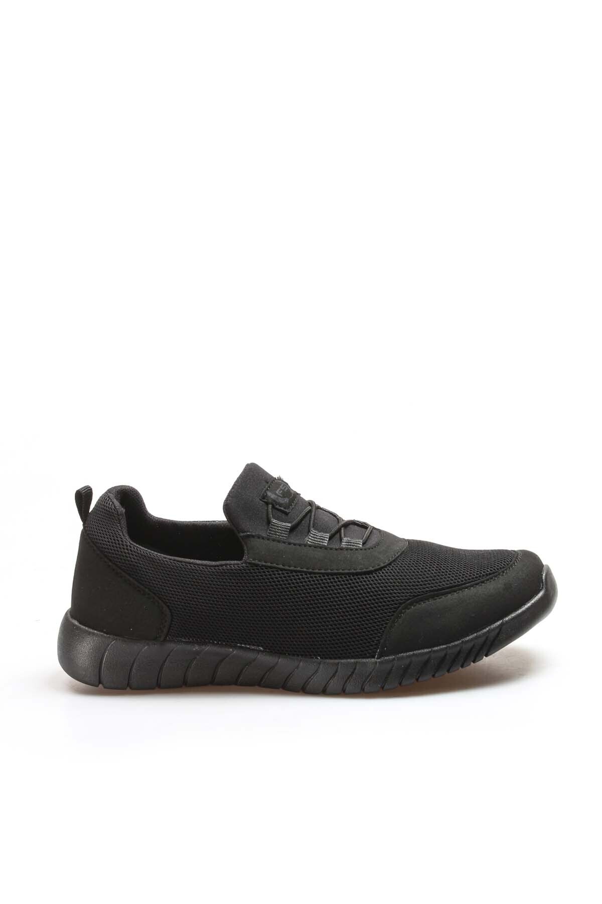 Unisex Günlük Yürüyüş Casual Sneaker Rahat Spor Hafif Ayakkabı Siyah 869xa576 — مشکی 869XA576 — تصویر 2 از 5