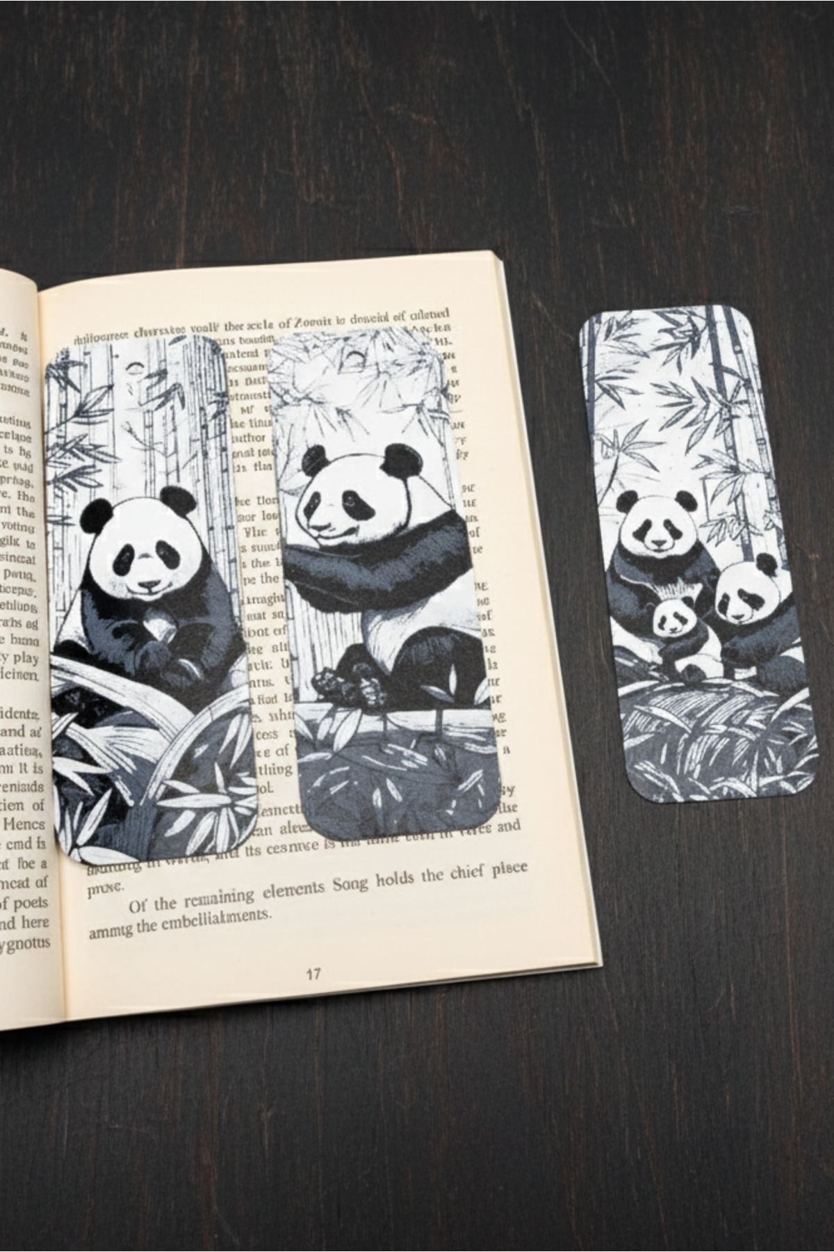 Forge Triverse Giant Panda Kitap Ayracı