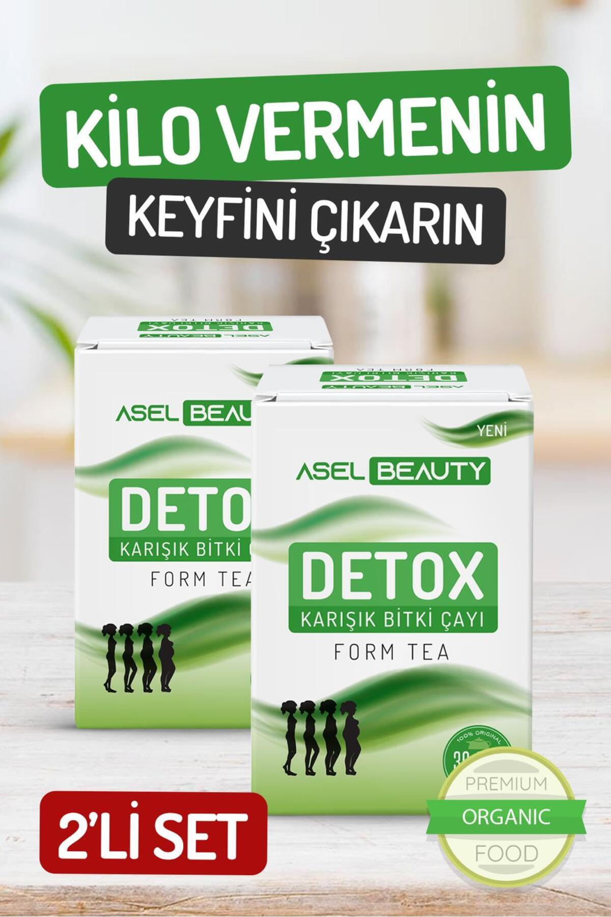 AselBeauty DETOX FORM ÇAYI Tok tutma Diyette Çay 2 Kutu