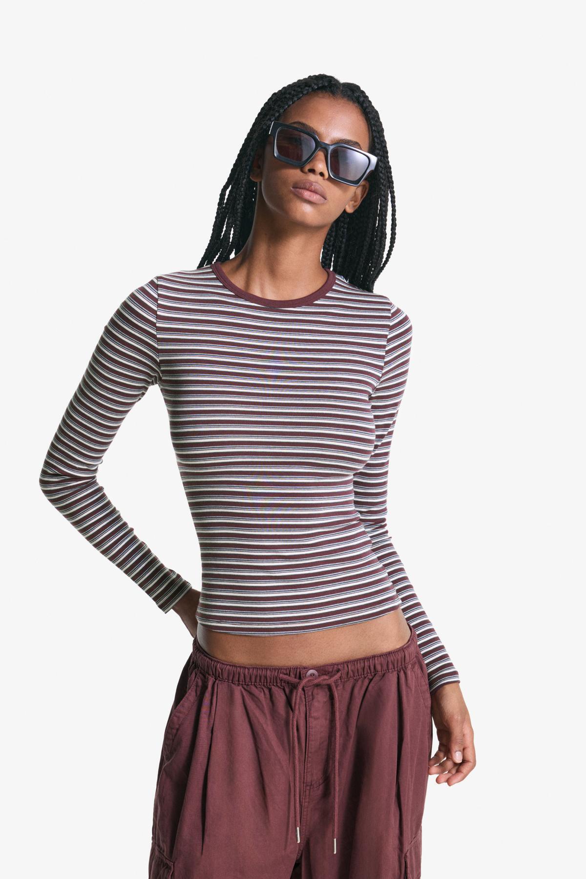 Bershka Uzun kollu tişört