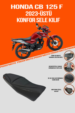 PROOFMOTO HONDA CB 125 F (2023-Üstü) Konfor Sele