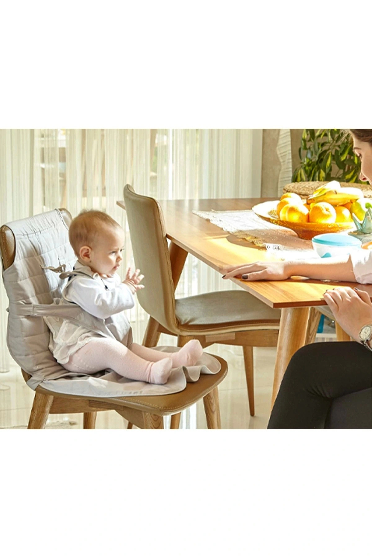 Babyjem Taşınabilir Güvenli Mama Sandalyesi