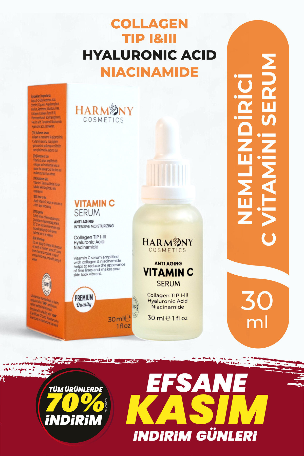 Harmony Cosmetics - C Vitamini Anti-aging Serum