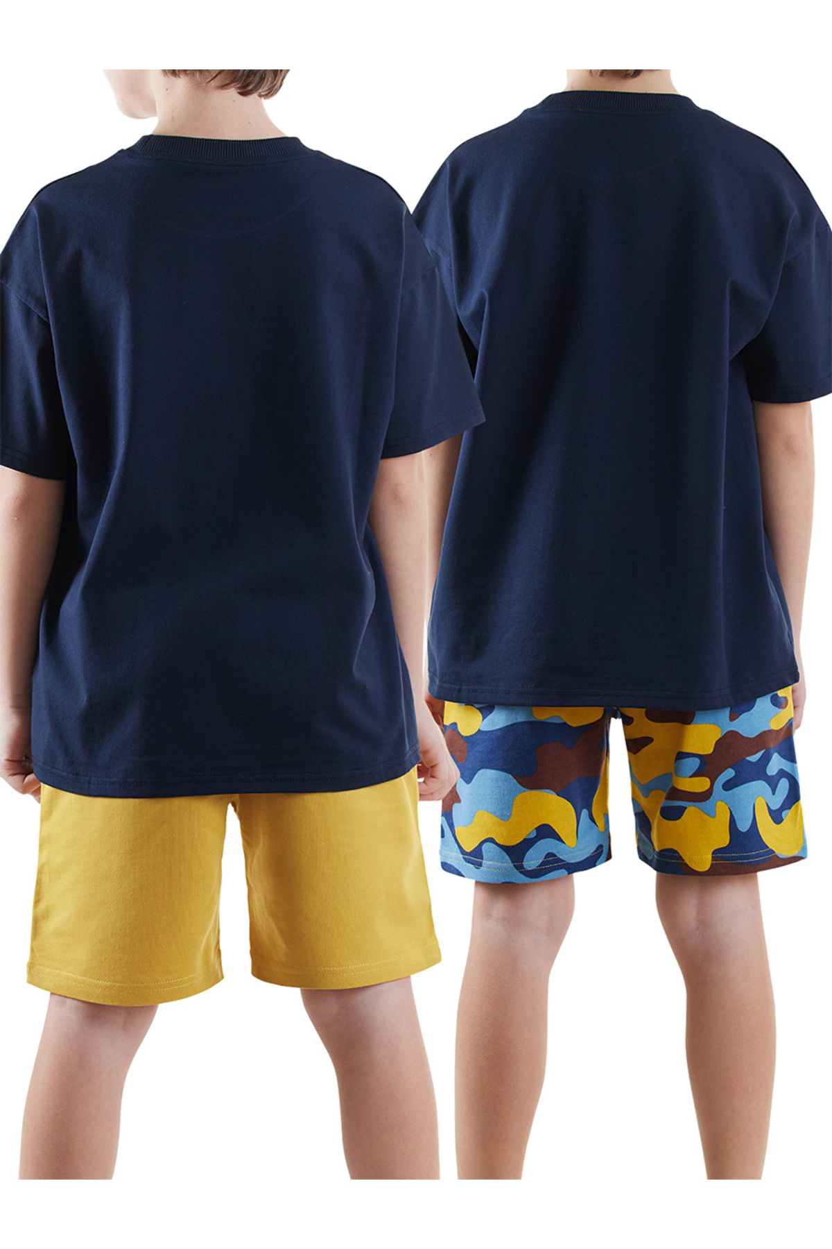 شلوارک پسرانه راسته فاق نرمال | دنو کیدز Denokids CFF-25Y1-085 - تصویر 2