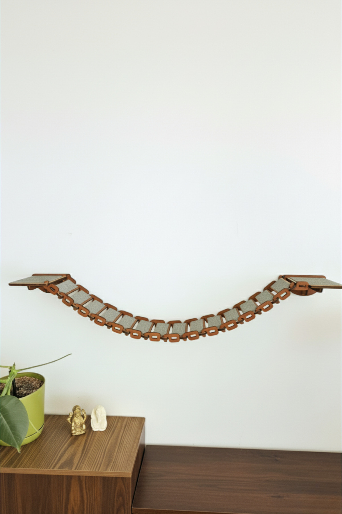 CatraWorks Kedi Duvar Köprüsü Tırmanma Rampası, Duvar Yolu Parkuru