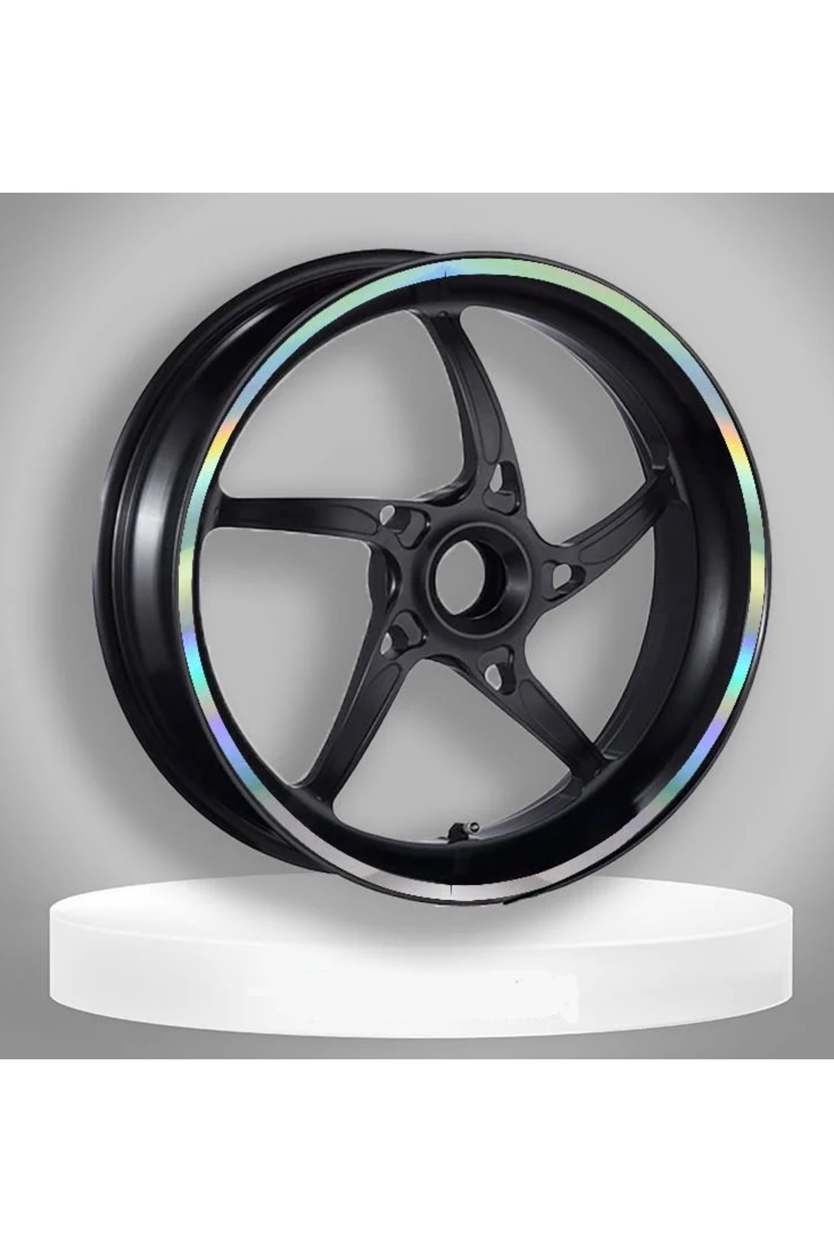 Genel Markalar Hologramlı Jant Şeridi 7 cm x 7 m