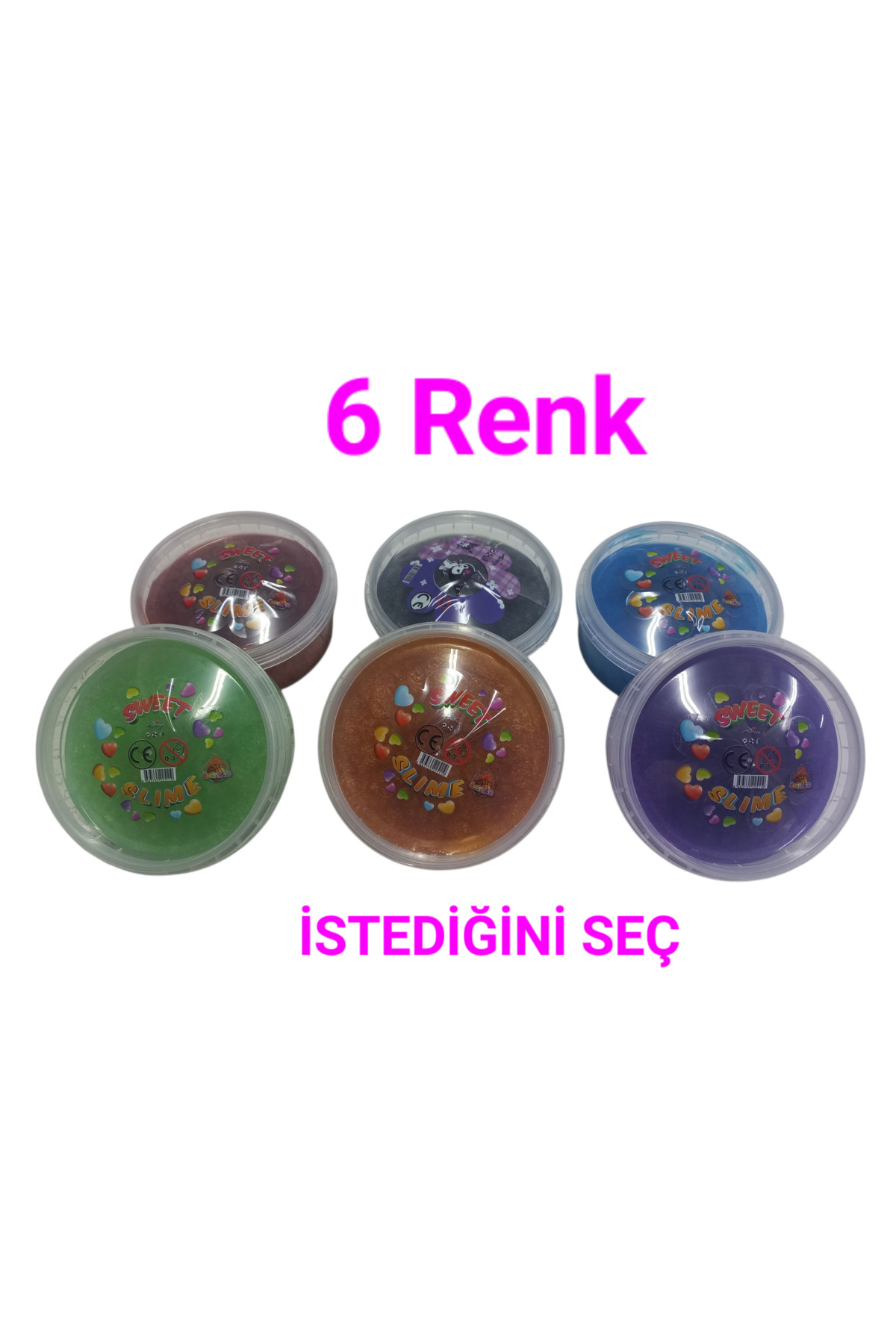 Genel Markalar Tekli Slime Oyun Jeli Yüksek Kalite Ele Yapışmayan Eğitici Oyun Seti fotoğrafı 3 (önizleme)