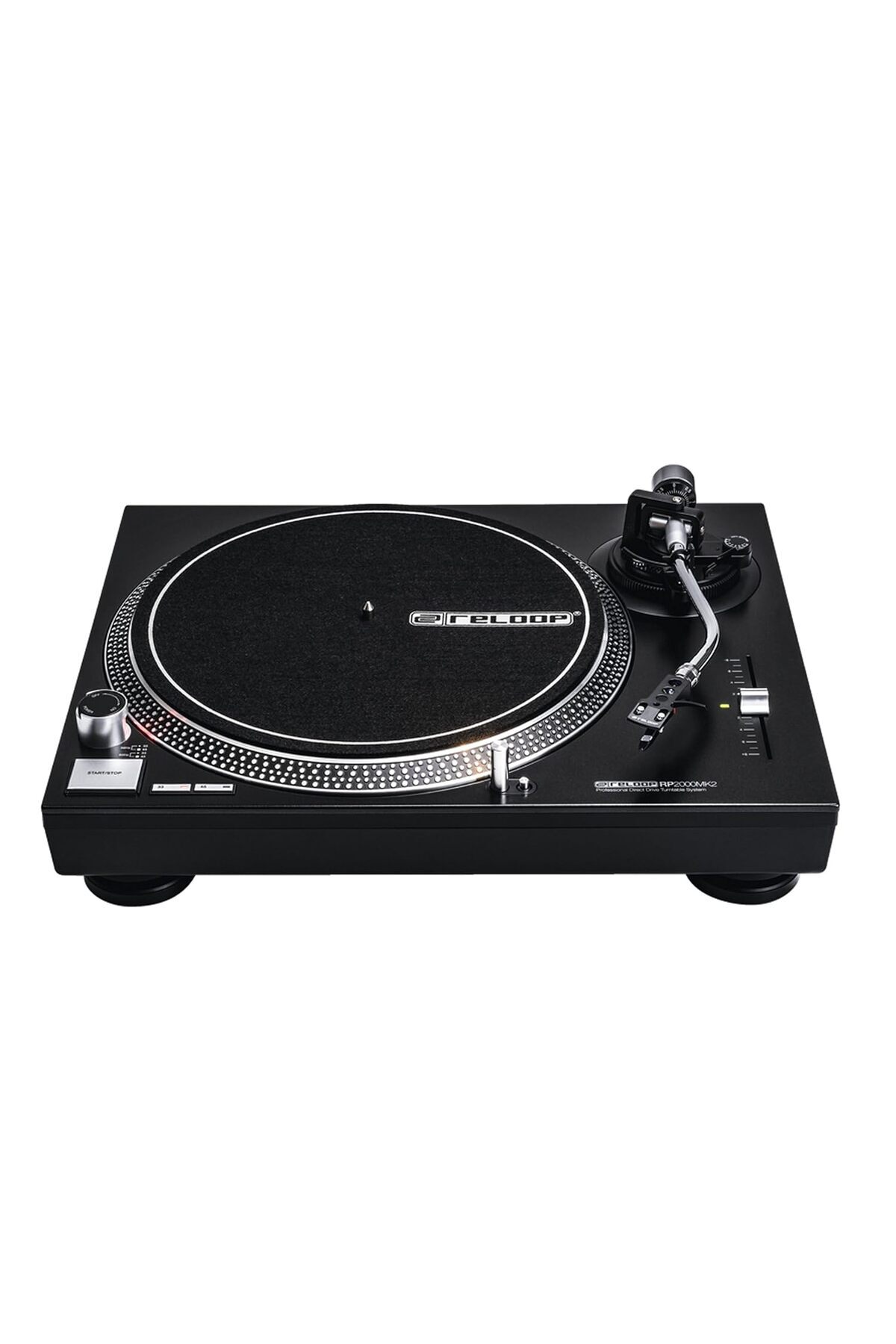 Hype Store Reloop RP-2000 MK2 | Profesyonel Direct-Drive DJ Pikap/Turntable, Ortofon OM Black Pikap İğnesi ve H