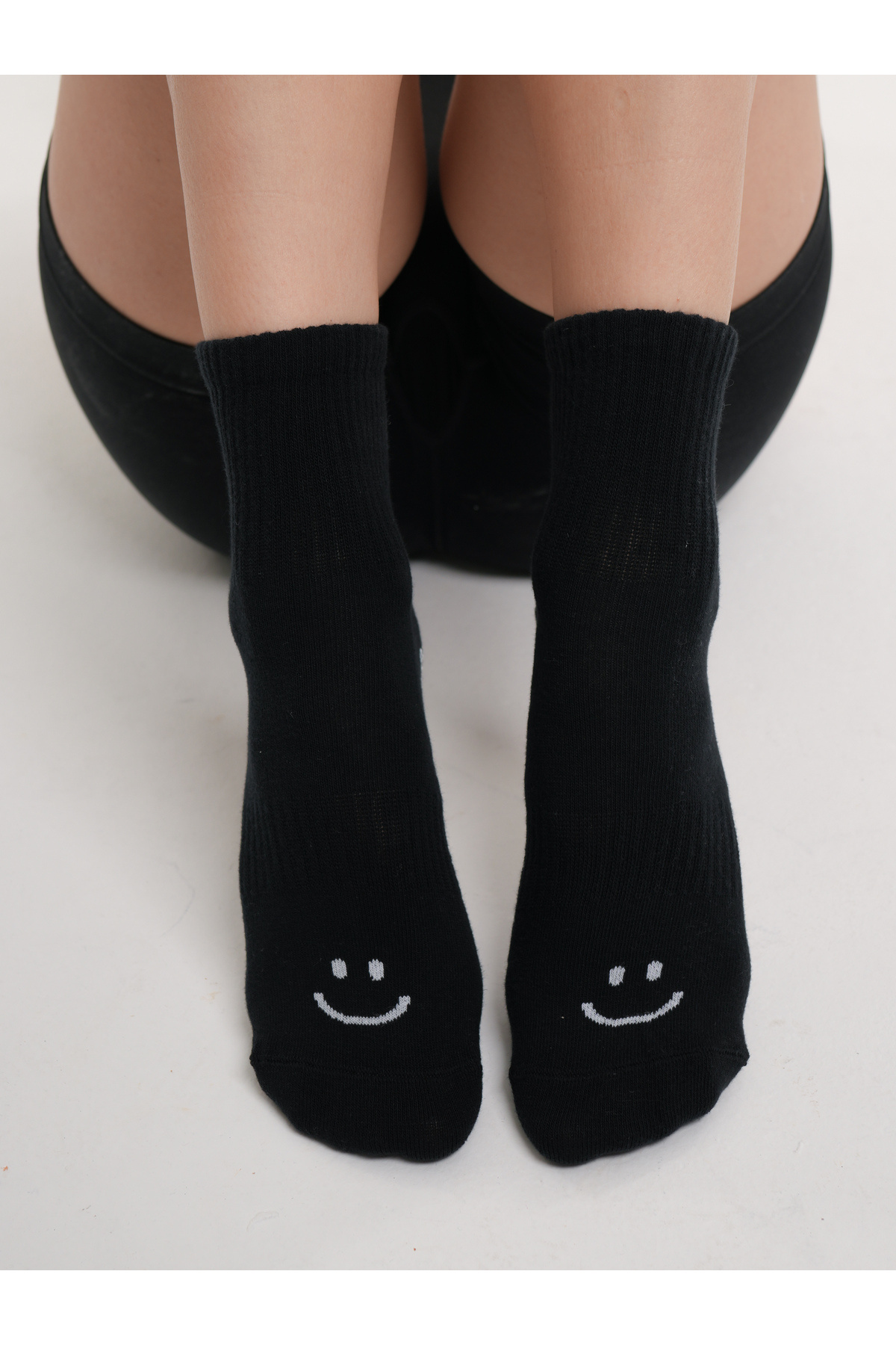 Loova Smile Kaydırmaz Unisex Pilates Yoga Çorabı